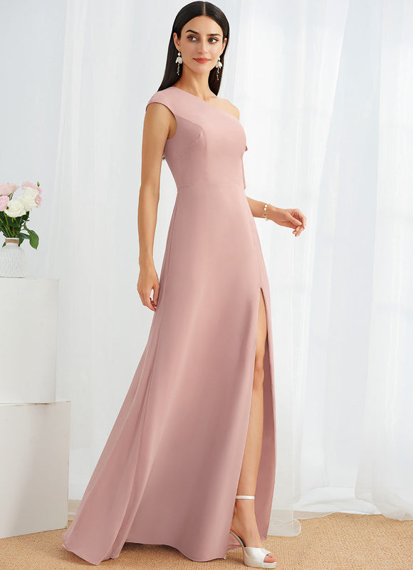 Robe Trapèze Rose Poudré Chic - gallery 4