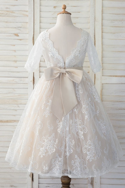 Robe Trapèze Élégance Enfantine - gallery 1