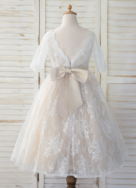 Robe Trapèze Élégance Enfantine - gallery 1