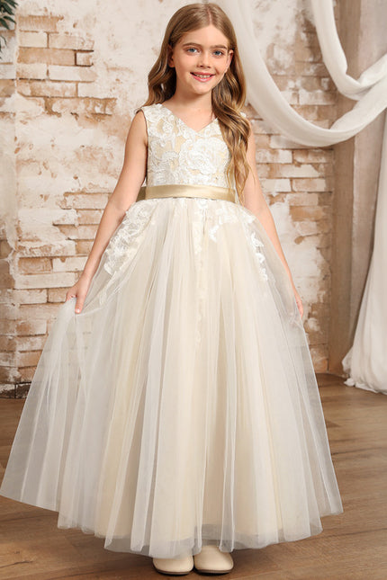 Robe Trapèze Enfant Évanescente