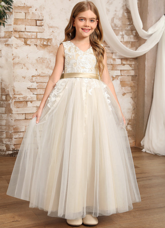Robe Trapèze Enfant Évanescente