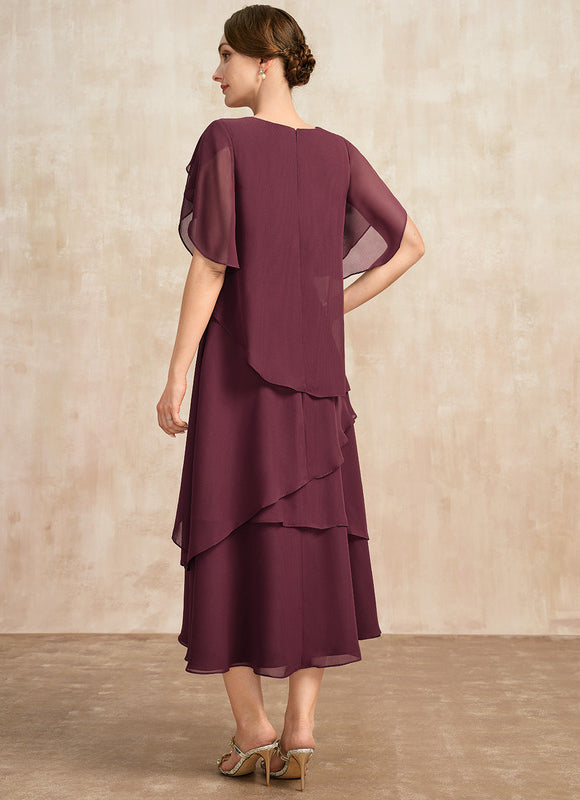 Robe Trapèze Vigne Ambrée - gallery 2