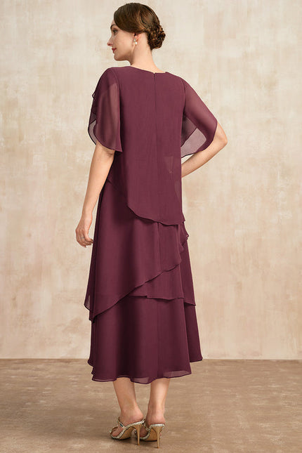 Robe Trapèze Vigne Ambrée - gallery 2