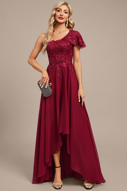 Robe Trapèze Rubis Élégante - gallery 3