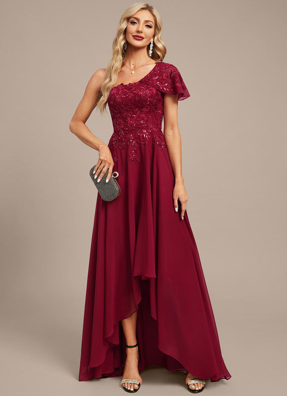 Robe Trapèze Rubis Élégante - gallery 3