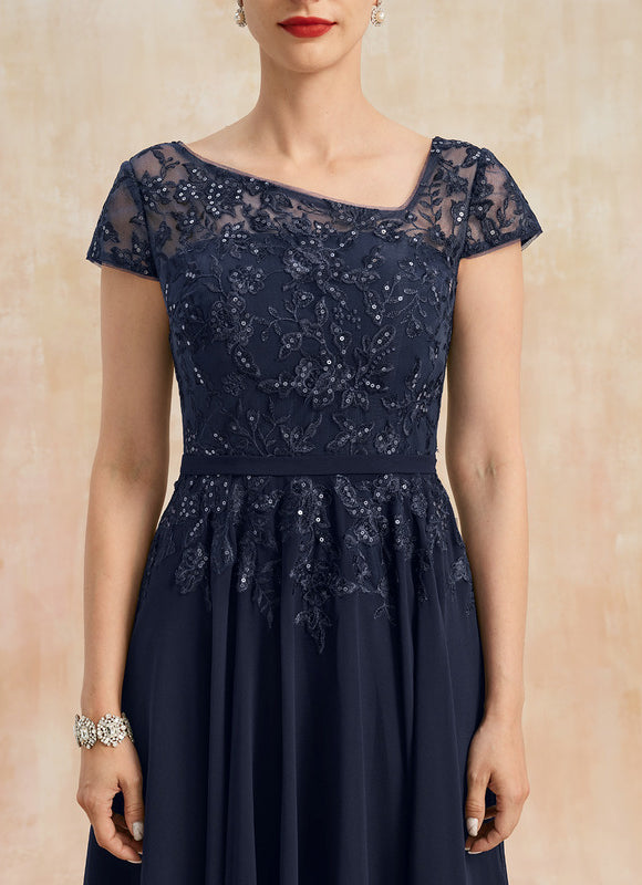 Robe Trapèze Chic Marine - gallery 6