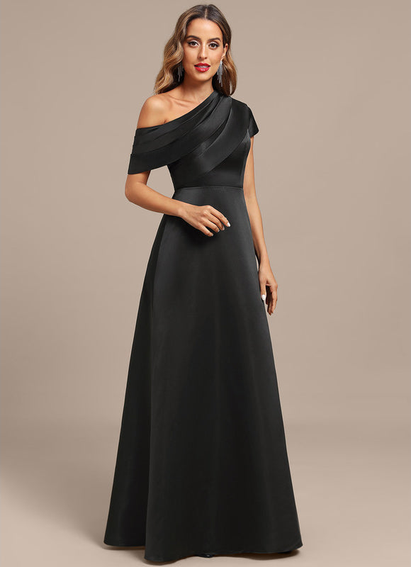 Robe Trapèze Satinée Élégante - gallery 3