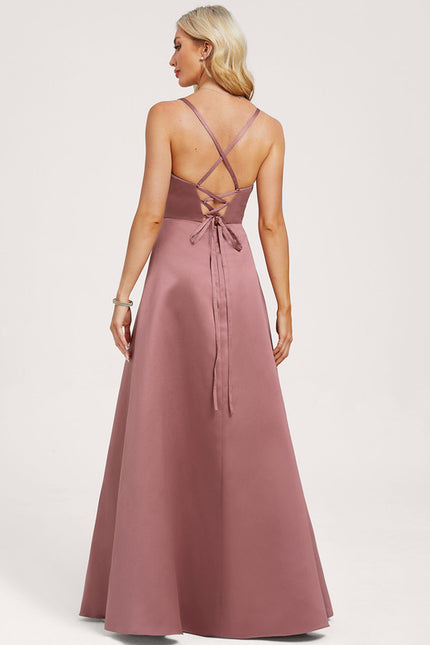 Robe Satin Trapeze - gallery 4
