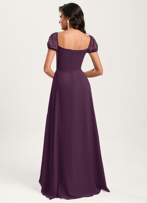 Robe Trapèze Col Carré Fluide - gallery 7