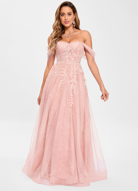 Robe Trapèze Rêverie Poudrée - gallery 3
