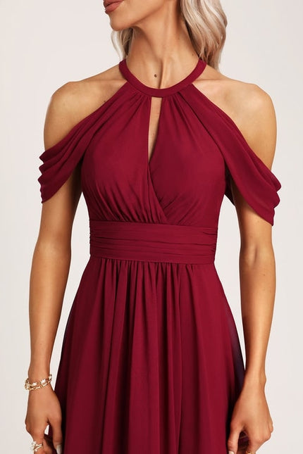 Robe Trapèze Évanescence Florale - gallery 3