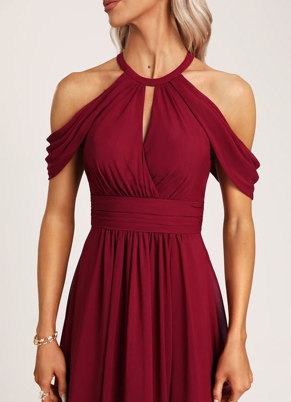 Robe Trapèze Évanescence Florale - gallery 3