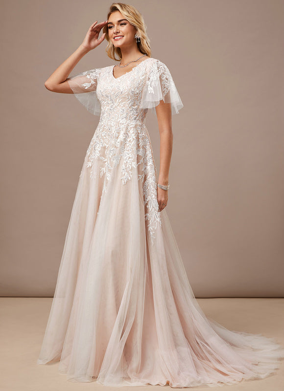 Robe Trapèze Rêve Tulle Élyséen