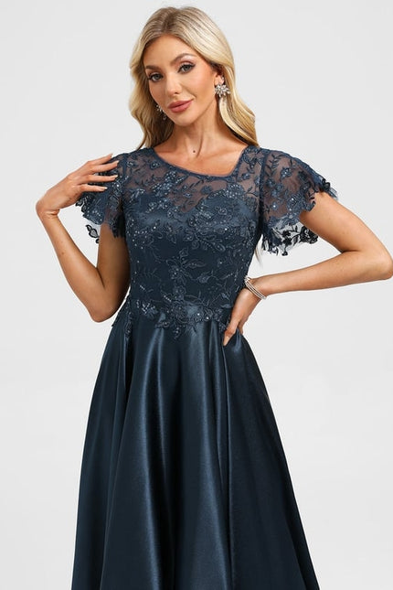 Robe Trapèze Étoile De Velours - gallery 6