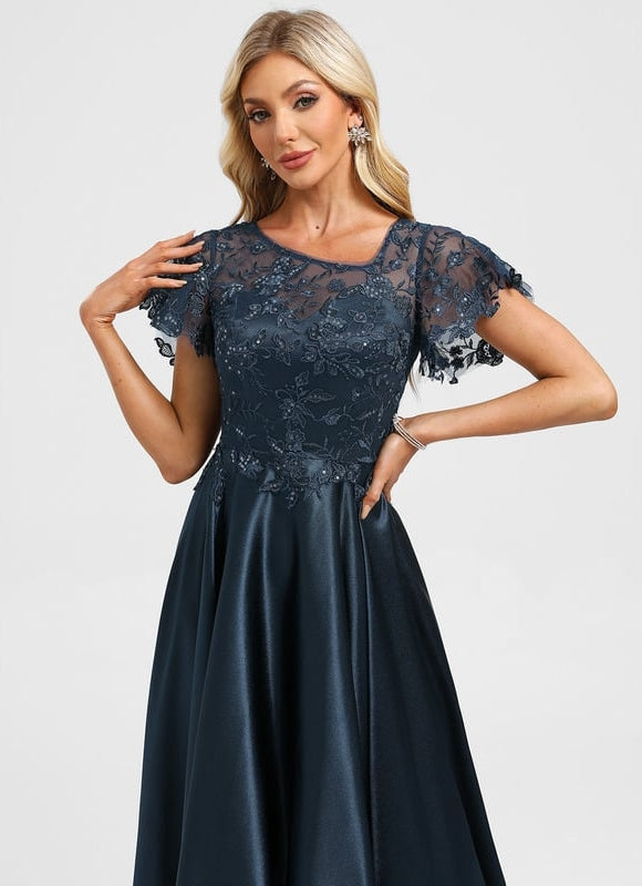 Robe Trapèze Étoile De Velours - gallery 6