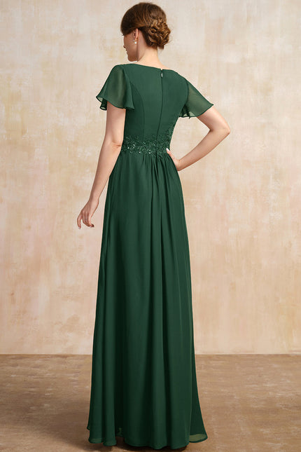 Robe Trapèze Éclat De Mousse - gallery 4