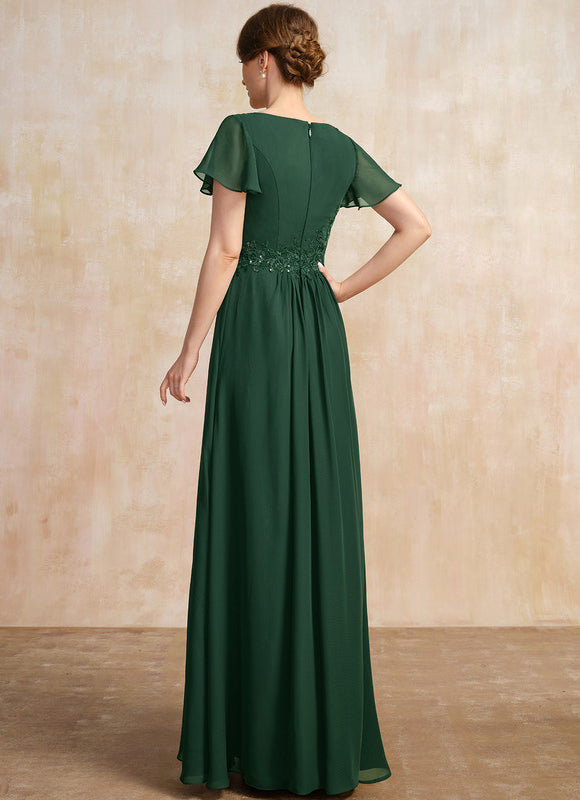 Robe Trapèze Éclat De Mousse - gallery 4
