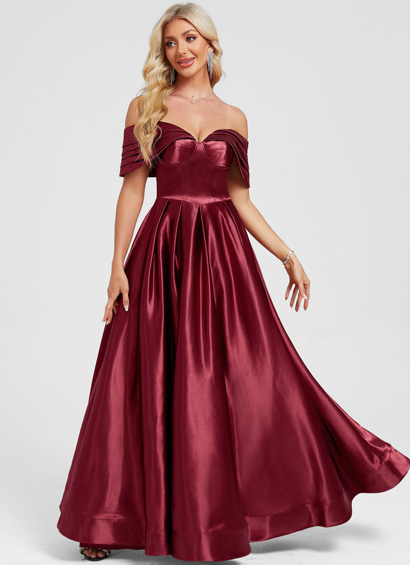 Robe Trapeze Col Bardot - gallery 4