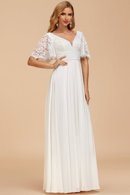 Robe Trapèze Éblouissante Aérienne - gallery 2