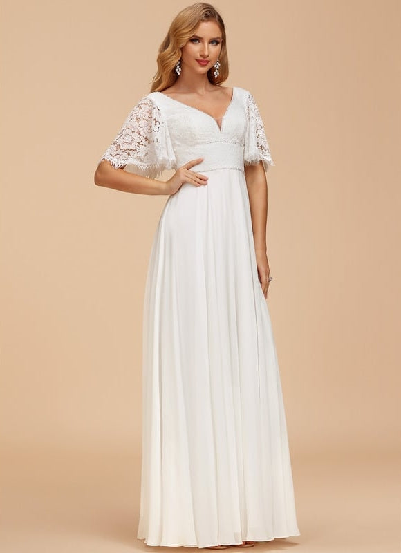 Robe Trapèze Éblouissante Aérienne - gallery 2