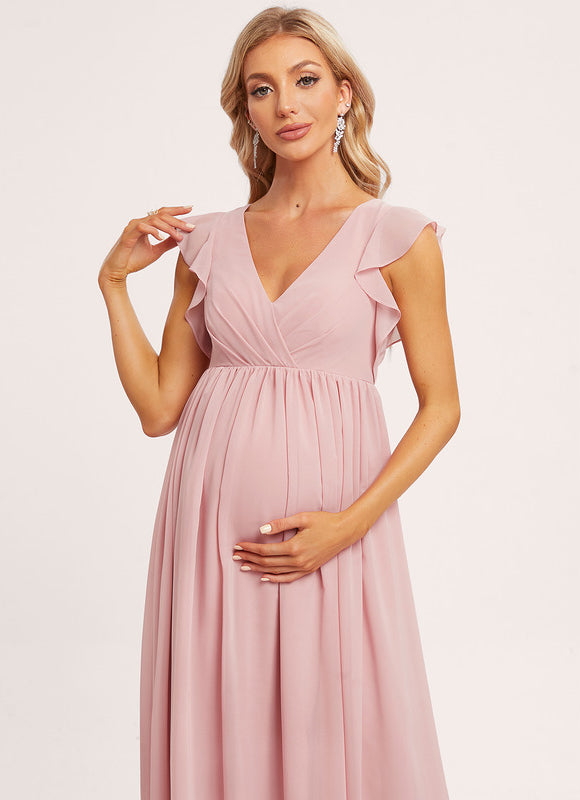 Robe Trapèze Maternité Fluidité - gallery 1