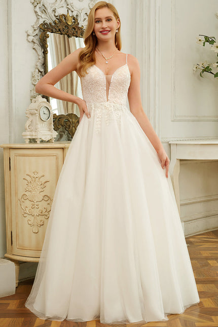 Robe Trapèze Luxe Évanescent - gallery 1