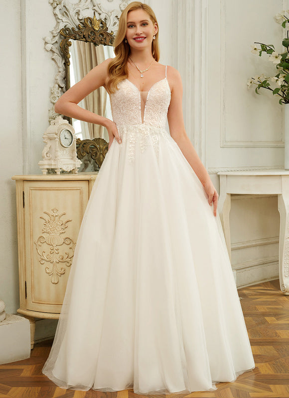 Robe Trapèze Luxe Évanescent - gallery 1