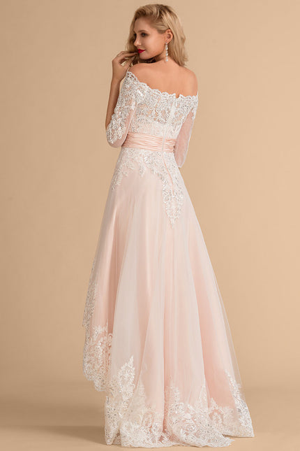 Robe Trapèze Lueur De Rubis Céleste - gallery 6