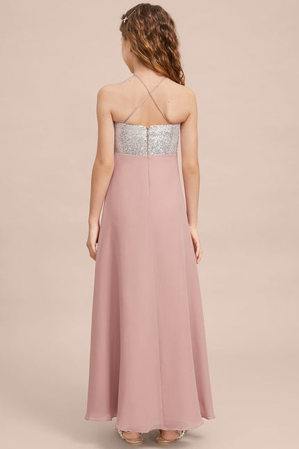 Robe Trapèze Poudrée Élégante - gallery 7