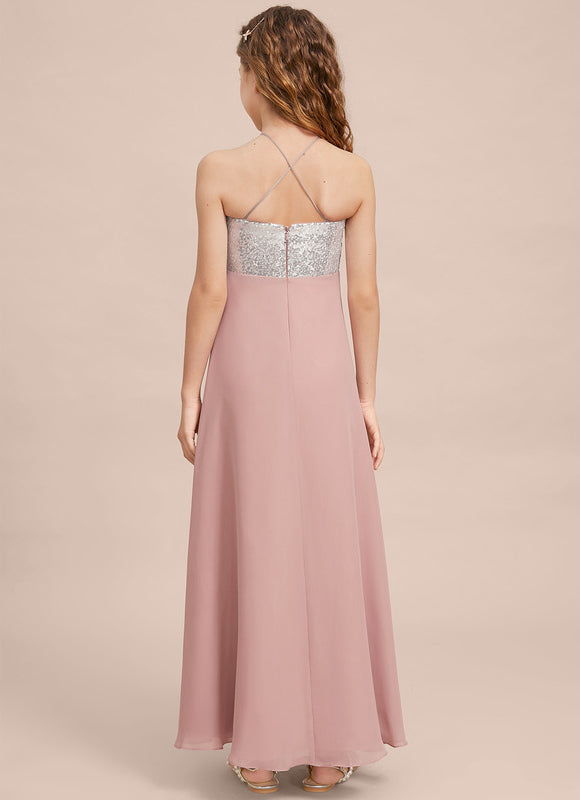 Robe Trapèze Poudrée Élégante - gallery 7