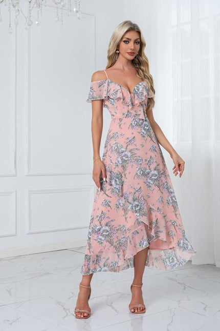 Robe Trapèze Floral Cascade - gallery 6