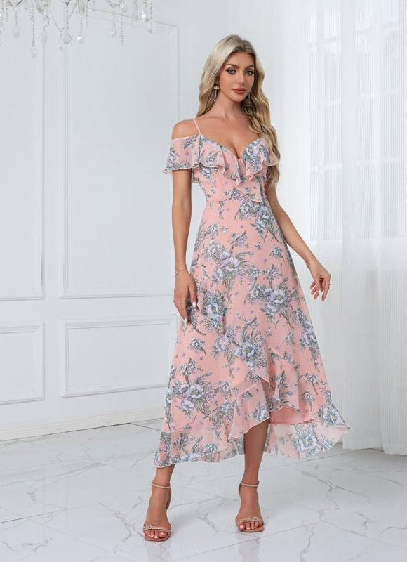 Robe Trapèze Floral Cascade - gallery 6