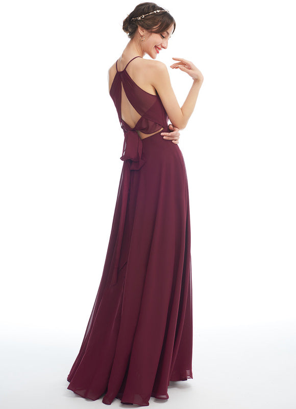 Robe Trapèze Évanescence Florale - gallery 2