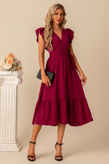 Robe Trapeze Volant - gallery 5