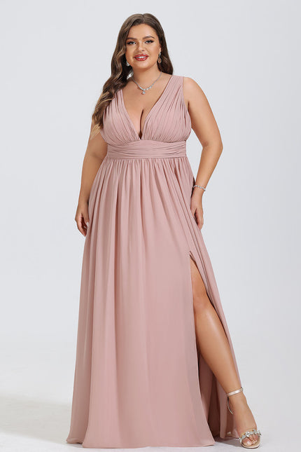 Robe Trapèze Élégante Mousseline - gallery 5