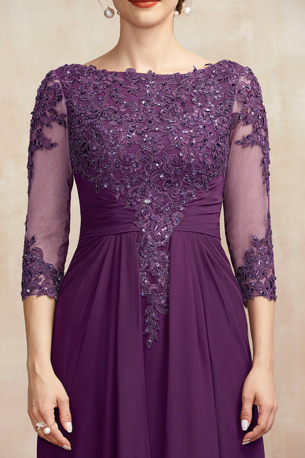 Robe Trapèze Rouge Serenité - gallery 1