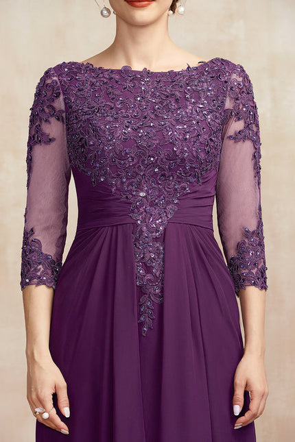 Robe Trapèze Rouge Serenité - gallery 1