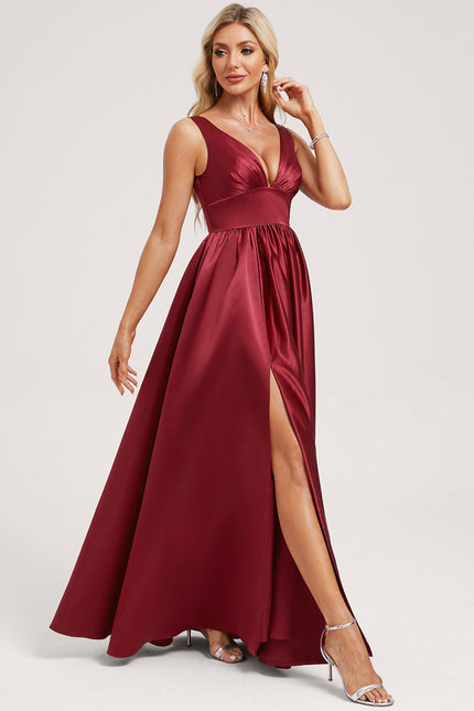 Robe Satin Trapeze - gallery 1