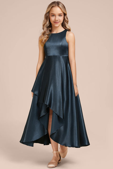 Robe Trapèze Satin Irisé
