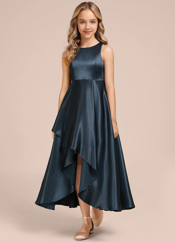 Robe Trapèze Satin Irisé