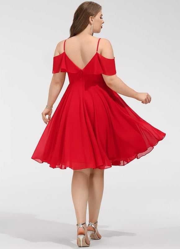 Robe Trapèze Émeraude Volante - gallery 7