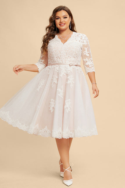 Robe Trapèze Tulle Couture - gallery 5