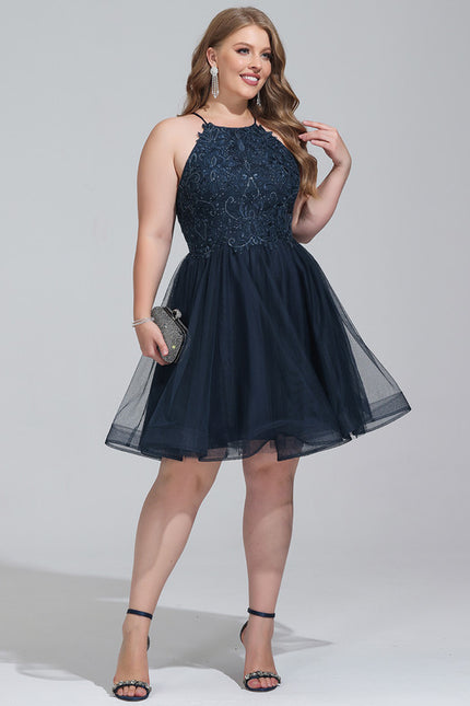 Robe Trapèze Éclat Tulle Cristal - gallery 8