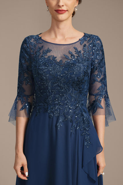 Robe Trapèze Rêve Sombre Légèreté - gallery 6