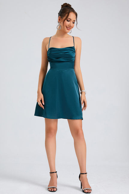 Robe Trapèze Éclat Soyeux - gallery 5