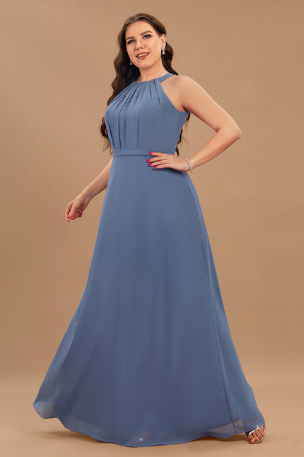 Robe Trapèze Élégance Aquatique - gallery 4