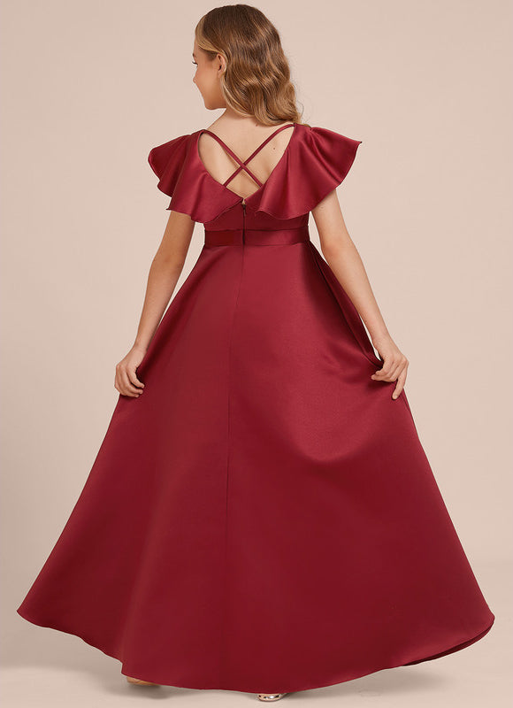 Robe Trapèze Flottante Rubis - gallery 4