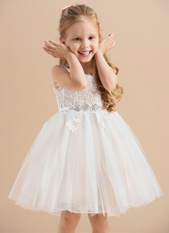 Robe Trapèze Fille Mariage Éclat - gallery 9
