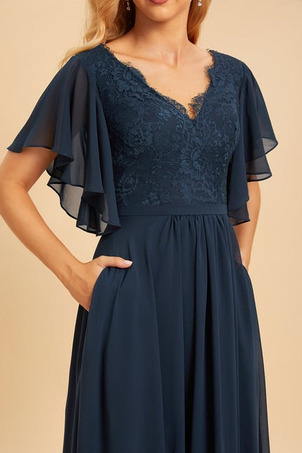Robe Trapèze Chic Satinée - gallery 5