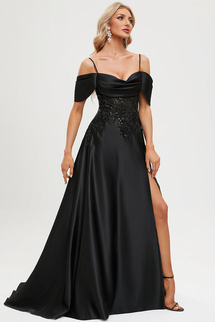 Robe Trapèze Satin Luxe - gallery 7